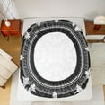 thumbnail image 5 of Feelyou Western Damask Twin Sheet Sets, Bohemian Flower Floral Bedding, 3-Piece, 5 of 7