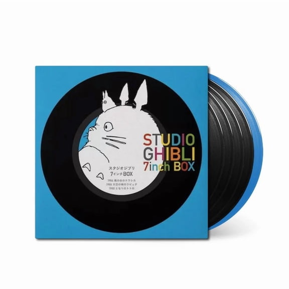 Studio Ghibli 7-Inch Vinyl Box Set - Original Anime Soundtrack 5x7” [2025 Edition]