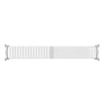 thumbnail image 2 of Correa de reloj para Samsung Galaxy Watch 8, tela de nailon, blanca, M/L, 2 of 5