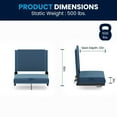 thumbnail image 3 of Grandstand Comfort Seats by Flash with Ultra-Padded Seat in Red, 3 of 9