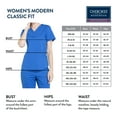 thumbnail image 2 of Cherokee Workwear Professionals Women's Scrubs Top V-Neck WW665, 2 of 9