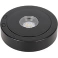 thumbnail image 2 of LED Light Display Base, 360 Degrees Rotatable Multi Purpose 80s Circle Black ABS Easy LED Light Base for Store, 2 of 8