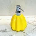 thumbnail image 3 of 380ml Ceramic Refillable Soap Dispenser For Bathroom Premium Kitchen Liquid Pump Bottles, 3 of 6