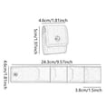 thumbnail image 7 of FVDPWYE Mini Jewelry Travel Case Small Jewelry Organiser Bag for Hotel Party Wedding Black, 7 of 7
