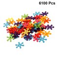 thumbnail image 3 of 6100pcs Snowflake Beads DIY Educational Accessories Crafts Making Materials for Kids, 3 of 7