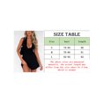 thumbnail image 2 of xiaxaixu Femmes Mini Robe Sans Manches Tie-up Licou Dos Nu Solide Slim Robe pour Club Party, 2 of 7