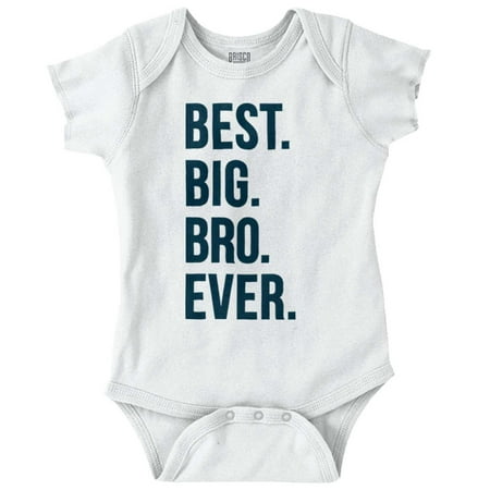 

Brother Newborn Infant Bodysuits For Boys Best Big Ever Older Bro Birthday Gift