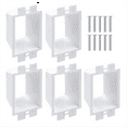 thumbnail image 1 of 5PCS -2 Electrical Outlet Box Extenders with 10PCS Screws, 1-Gang Box Extender Single Gang Box Extender, 1 of 4