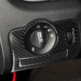 thumbnail image 2 of Decoración De Marco De Interruptor De Ajuste De Fibra De Carbono 2 Uds Cubierta De Marco De Interruptor De Faro De Fibra De Carbono Apto Para Ford Mustang 2009-2013 ANGGREK Otros, 2 of 8