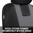 thumbnail image 5 of strAumptious  Car Seat Covers Full Set, Front & Back Seat Covers for Cars multiple colors, 5 of 11