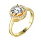 thumbnail image 1 of AAA Rhinestone Cobre Cristal Banda Moda Joyería 8/7/6 Tamaño Oro Tono, 1 of 4
