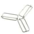 thumbnail image 4 of jifeng 20 Pièces Métal Carré Réglable Boucles Sac Sangle Connecteurs pour Sac Sac à Main Bricolage 38x16x2.8mm, 4 of 9