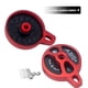 thumbnail image 3 of Tapa de bloqueo de horquilla de bicicleta Kit de montaje de bloqueo manual Tapa de bloqueo de horquilla delantera de bicicleta (resorte de aceite rojo), 3 of 6
