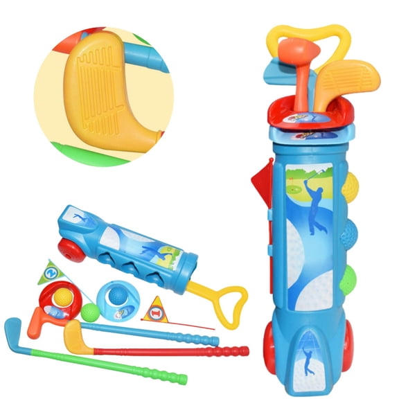 Toddler Golf Set with Putting Mat for 2 3 4 Years Old Boys Girls, 2026 Upgraded Kids Golf Practice Toy Set, Indoor and Outdoor Golf Toys Gifts