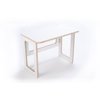 Collapsible Child's Folding School Desk - USA Made (White)