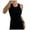 Black, variant on HAJGJP Lightweight Camisoles For Hot Weather Women's Strap Tank Top Sexy Trim Backless Vest Summer Going Out Tops Yellow,XXL
