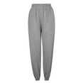 thumbnail image 6 of Womens Pants Women Casual Pants Grey Pants Women Womens Loose Pants Wide Leg Womens Pants Womens Fall Pants, 6 of 8