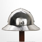 Functional Medieval Kettle Hat XIII Century Crusader Knight Infantry Helmet 16G