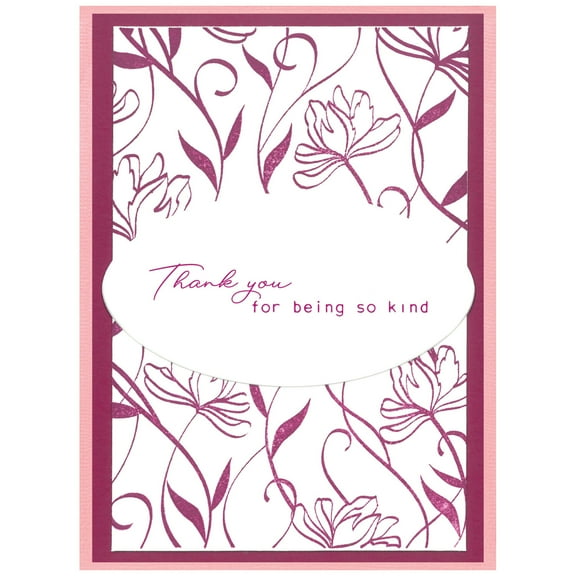 Sizzix Clear Stamps with Framelits Die Set - Wall Flower by Stacey Park, 9PK