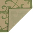 thumbnail image 6 of Unique Loom Gate Indoor/Outdoor Botanical Rug Green 7' 1" x 10' Rectangle Border Traditional Perfect For Patio Deck Garage Entryway, 6 of 8