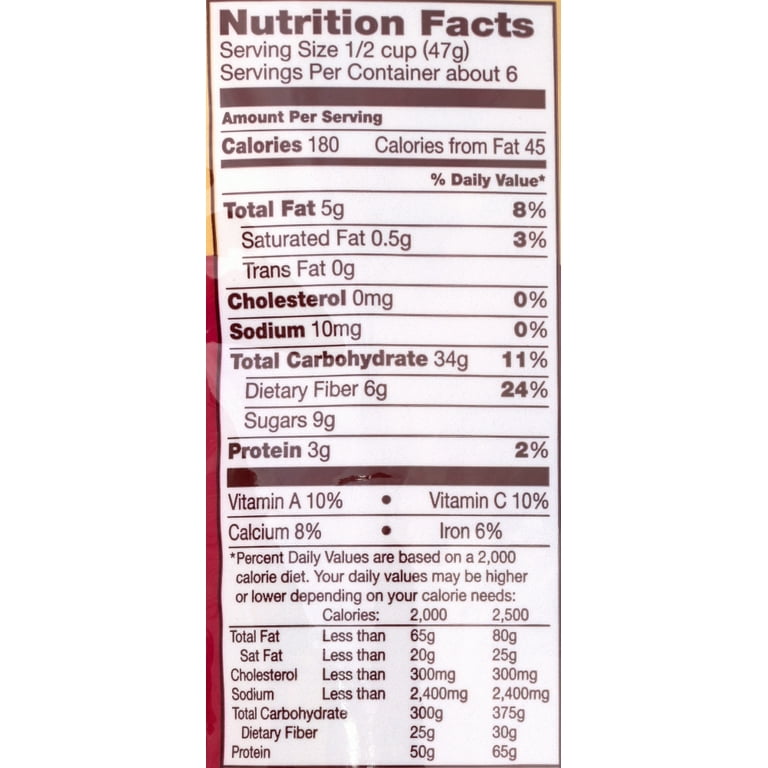 Back To Nature Cranberry Pecan Granola - Gluten Free, Non-GMO, 11 Oz Pack Of 6