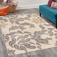 thumbnail image 2 of Paisley Decorative Rug, Traditional Floral Like Pattern Curvy Design Oriental Flower Pointy Leaves, Quality Carpet for Bedroom Dorm and Living Room, 6 Sizes, Ivory Cream, by Ambesonne, 2 of 4