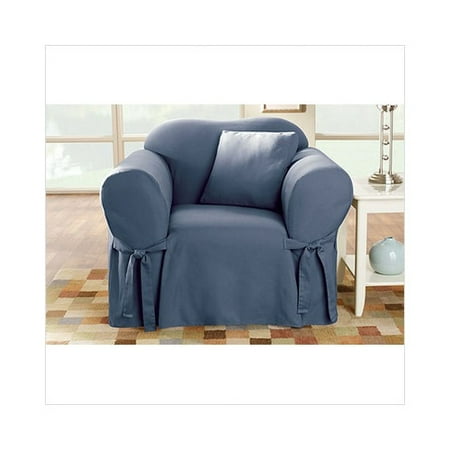 Sure Fit Cotton Duck Chair Slipcover