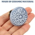 thumbnail image 5 of Ceramic Handle Knobs for Cabinets Drawers Ceramics Dresser Kitchen Pulls Colored Glaze Door 6 Pcs, 5 of 6
