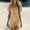 Beige, variant on Women Summer Dresses V Neck, Women's Casual Cotton Linen Midi Shift Dress,Women's & Women's Plus Brown,Size S-5XL