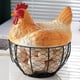 thumbnail image 1 of Cesta para huevos de gallina, contenedor de almacenamiento de huevos, alambre rústico para recolección de huevos frescos, cesta de almacenamiento para, 1 of 8