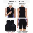 thumbnail image 2 of ANFERRY Girls One Piece Swimsuit Boyleg Zipper Athletic UPF50+ Bathing Suit, Sizes 7-16, 2 of 7