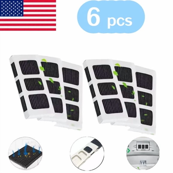 6X Replacement Refrigerator Air Filter For Frigidaire Paultra2 Pureair Ultra Ii