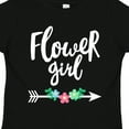 thumbnail image 4 of Inktastic Flower Girl with Arrow and Flowers Girls Toddler T-Shirt, 4 of 5