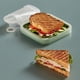 thumbnail image 2 of Snack Bento Box Sandwich Container Silicona Reutilizable A Prueba Fugas para La Oficina Escolar, 2 of 9