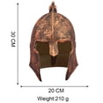thumbnail image 2 of Máscara de casco de gladiador romano, guerrero antiguo, cosplay de resina, 2 of 3