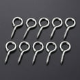 thumbnail image 5 of Masteelf Silver Clamp Rings for DIY Use Made of Carbon Steel Durable and Long Lasting 25pcs Small Size, 5 of 8