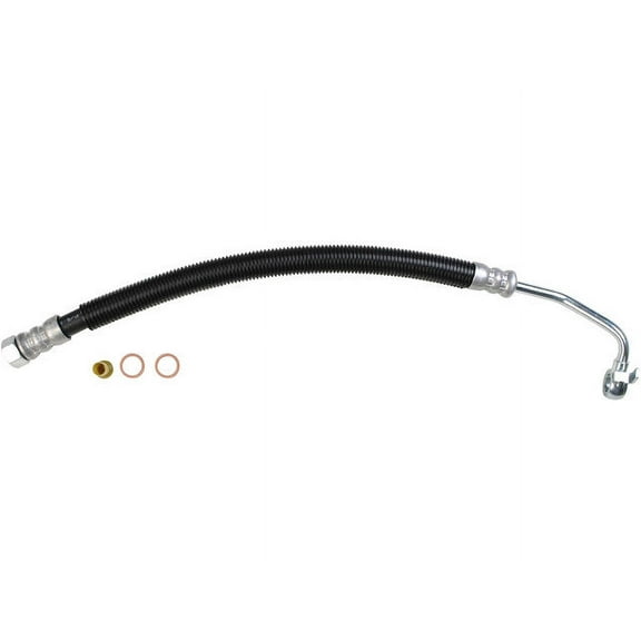 From Pump Power Steering Pressure Line Hose Assembly - Compatible with 1988 - 1991 Toyota Camry 2.5L V6 1989 1990