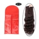 thumbnail image 3 of Bolsa de almacenamiento para extensiones de cabello piezas, bolsa protectora organizadora de almacenamiento de postizos para tienda, cabello - rojo Yinane Bolsa de almacenamiento de peluca, 3 of 8