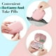thumbnail image 5 of 5 piezas de 8 compartimentos organizador de pastillas de viaje caja a prueba de humedad pequeño pastillero bolsillo monedero portátil pastillero diario contenedor para medicamentos vitaminas aceite, 5 of 7