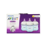 Avent 3-Pack Natural Bottles (4 oz.) - blue, one size