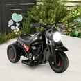 thumbnail image 4 of Gymax 6V Kids Bubble Car Electric Ride on Motorcycle w/ Music Button & LED Headlight Black, 4 of 10