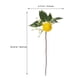 thumbnail image 2 of BESTYASH 3Ud Ramas De Artificial Amarillo Para Decorar Centros De En Eventos, 2 of 8