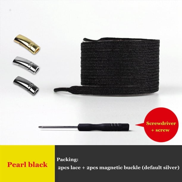 Cordones magnéticos elásticos sin cordones para zapatos, cordones creativos especiales para zapatillas, cordones para botas, cordones para niños y adultos, Unisex Gao Jinjia LED