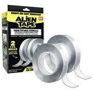 Alien Tape Nano Double Sided Tape Multipurpose Removable Adhesive Transparent Grip Mounting Tape Washable Tape 2Pcs