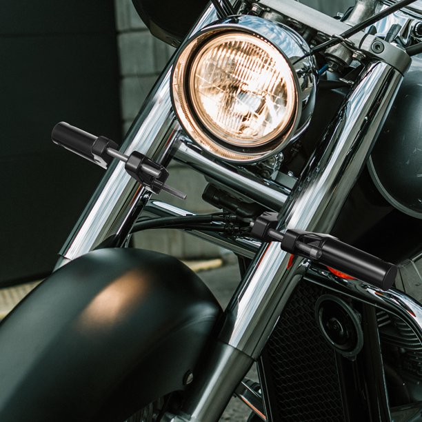 FUTUREORYY 2Ud Soporte Para Faro Y Luces Auxiliares De Motocicleta Negro De Alta Durabilidad Y Único