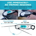 thumbnail image 5 of KIZEN Digital Meat Thermometer with Probe - Kitchen Food Thermometer - Black/White, 5 of 9