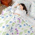 thumbnail image 4 of Castle Fairy Chic Floral Twin Bedding Sets,Spring Garden Flower Bedding Comforter Set, 4 of 8