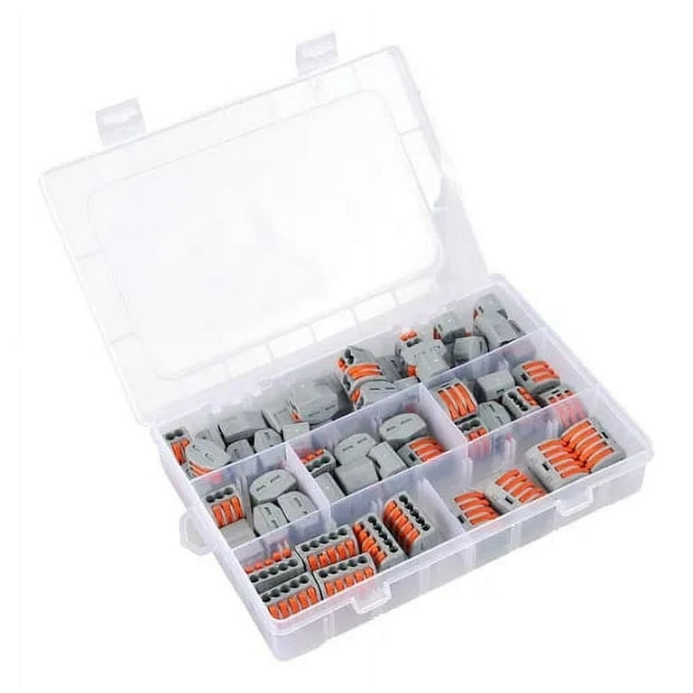 WAGO 221 LEVER-NUTS 36pc Compact Splicing Wire Connector Assortment