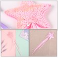 thumbnail image 5 of 3 piezas Varitas de hadas en forma de estrella Diseño de cinta Varitas de hadas de hadas juguetes de hadas adornos, 5 of 5