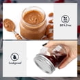 thumbnail image 3 of czcpp-12 Pack 8 oz Mason Jars with Leak-proof Split-type Silver Lids,250ml Reusable Glass Jar Canning Jars for Party & Wedding Favors,Fruits Storage or Homemade Gift, 3 of 4